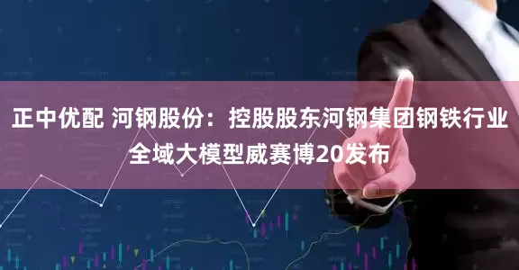 正中优配 河钢股份：控股股东河钢集团钢铁行业全域大模型威赛博20发布